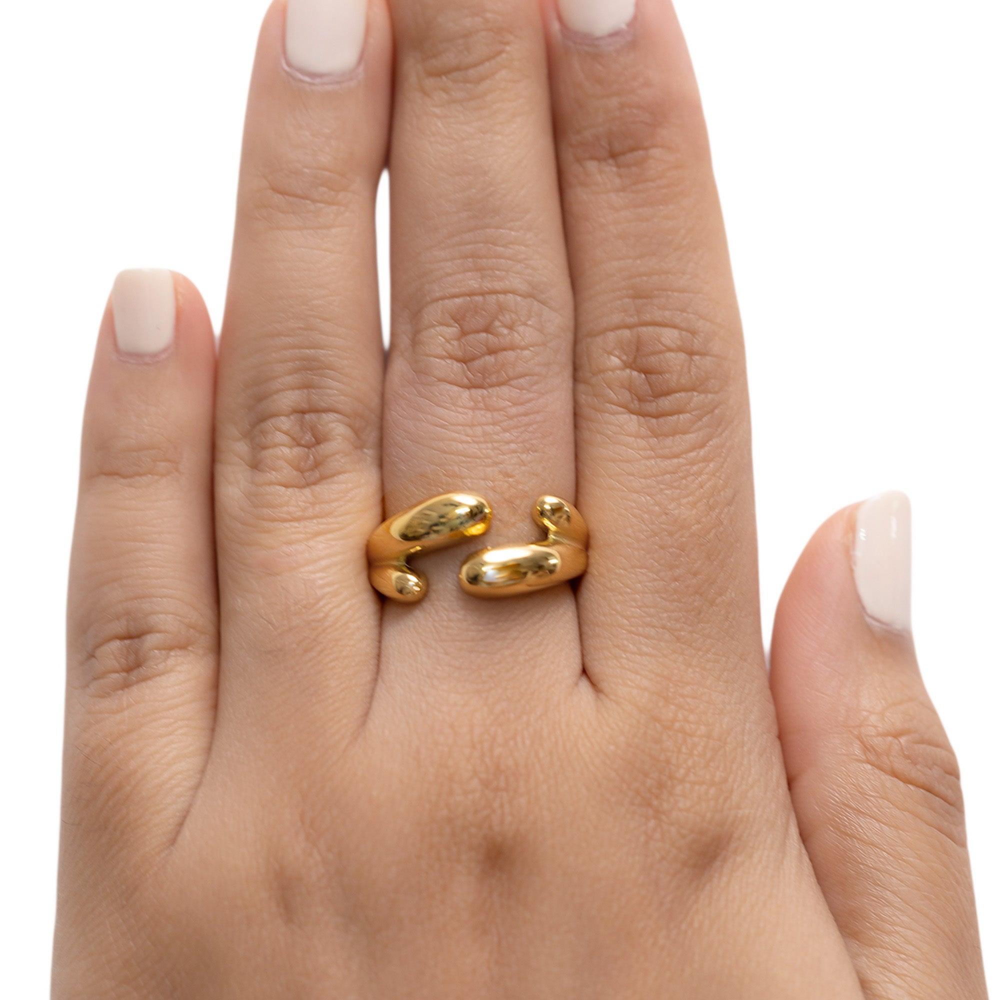 Chunky Bella Ring 18K Gold Plated