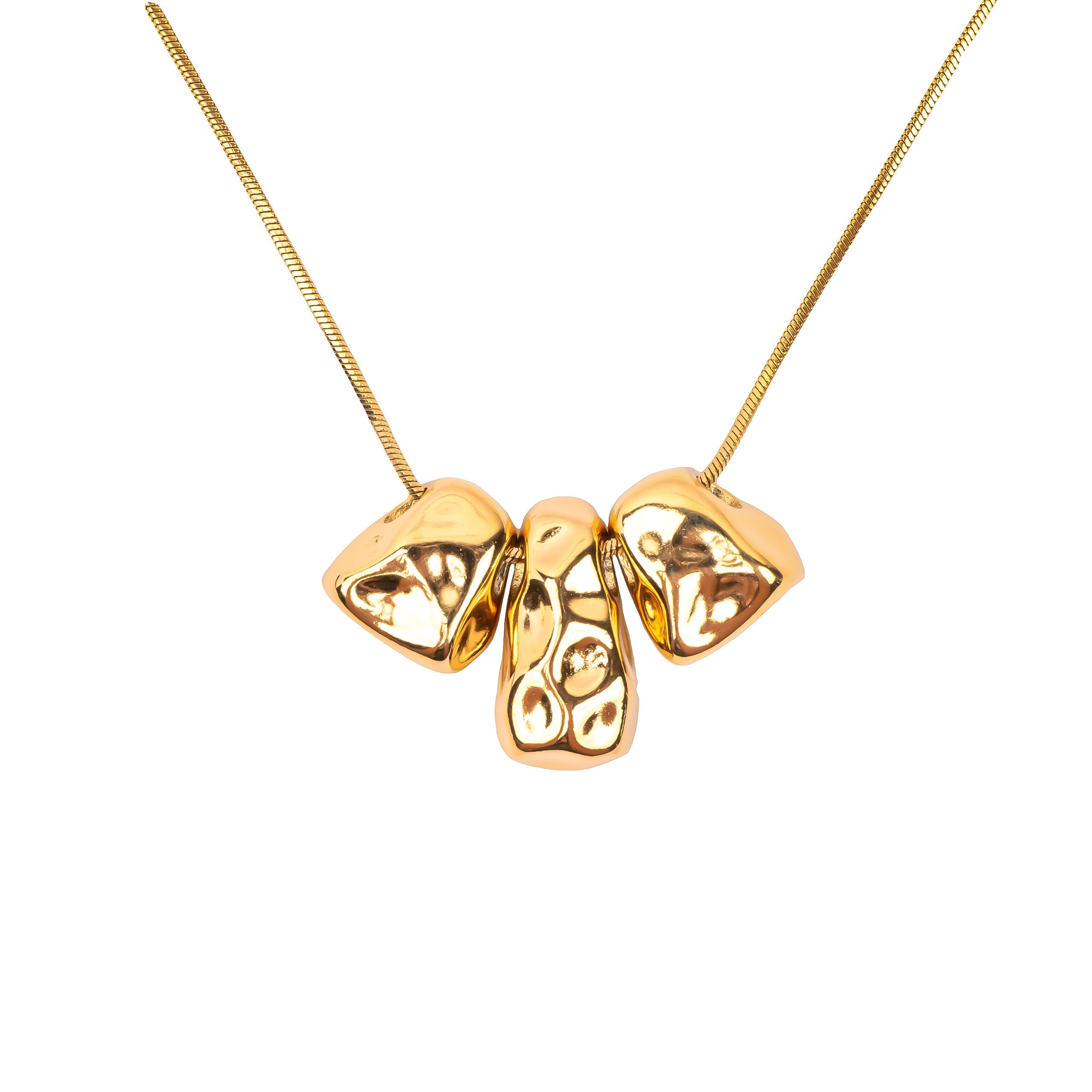 chunky-three-stones-necklace-18k-gold-plated
