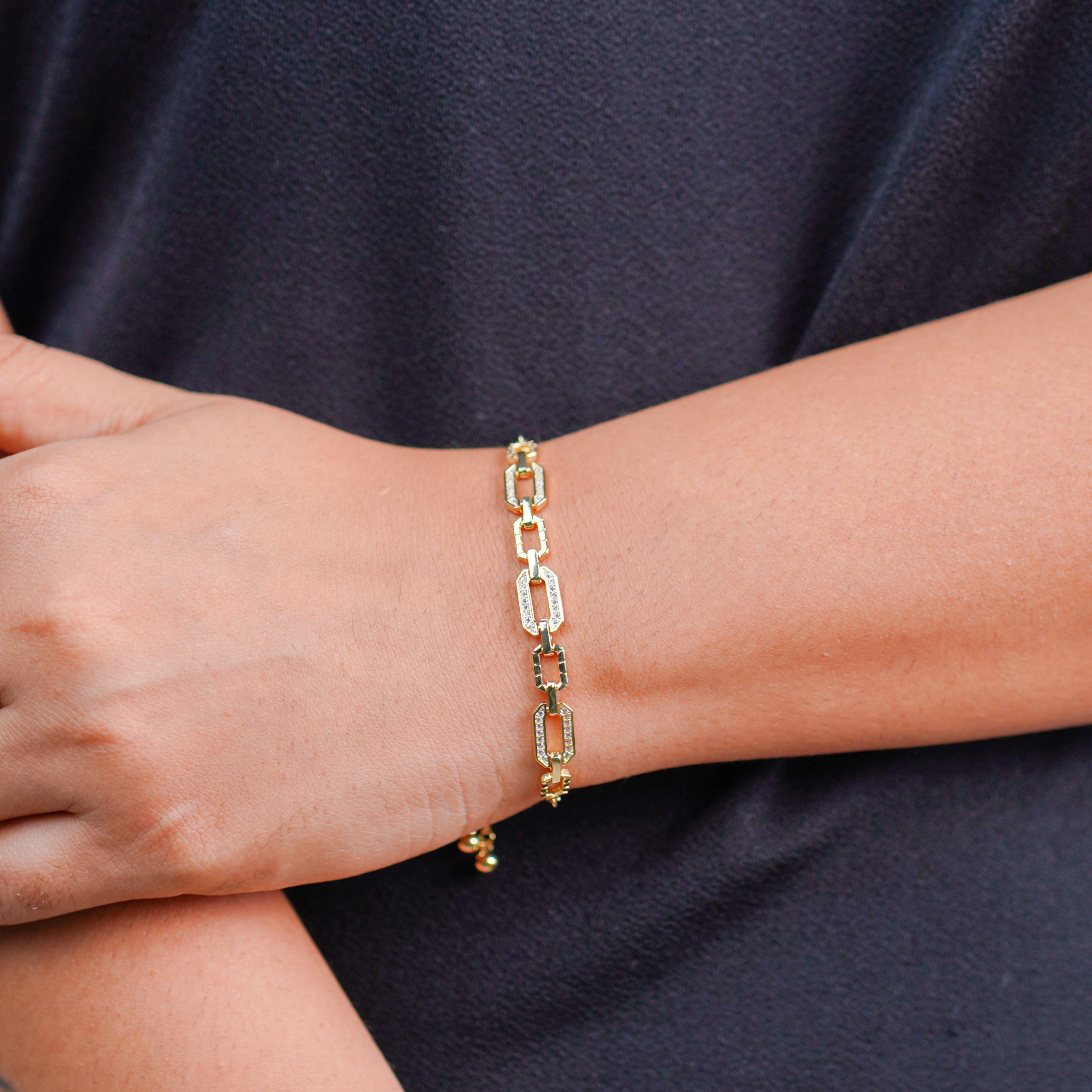 Cubic Adjustable Bracelet