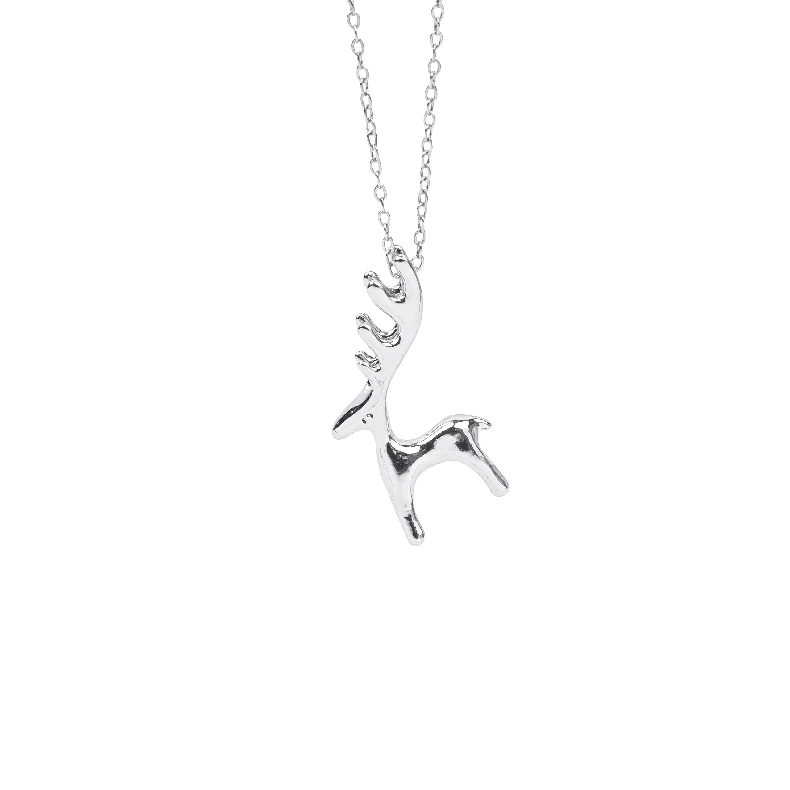 silver-stag-necklace